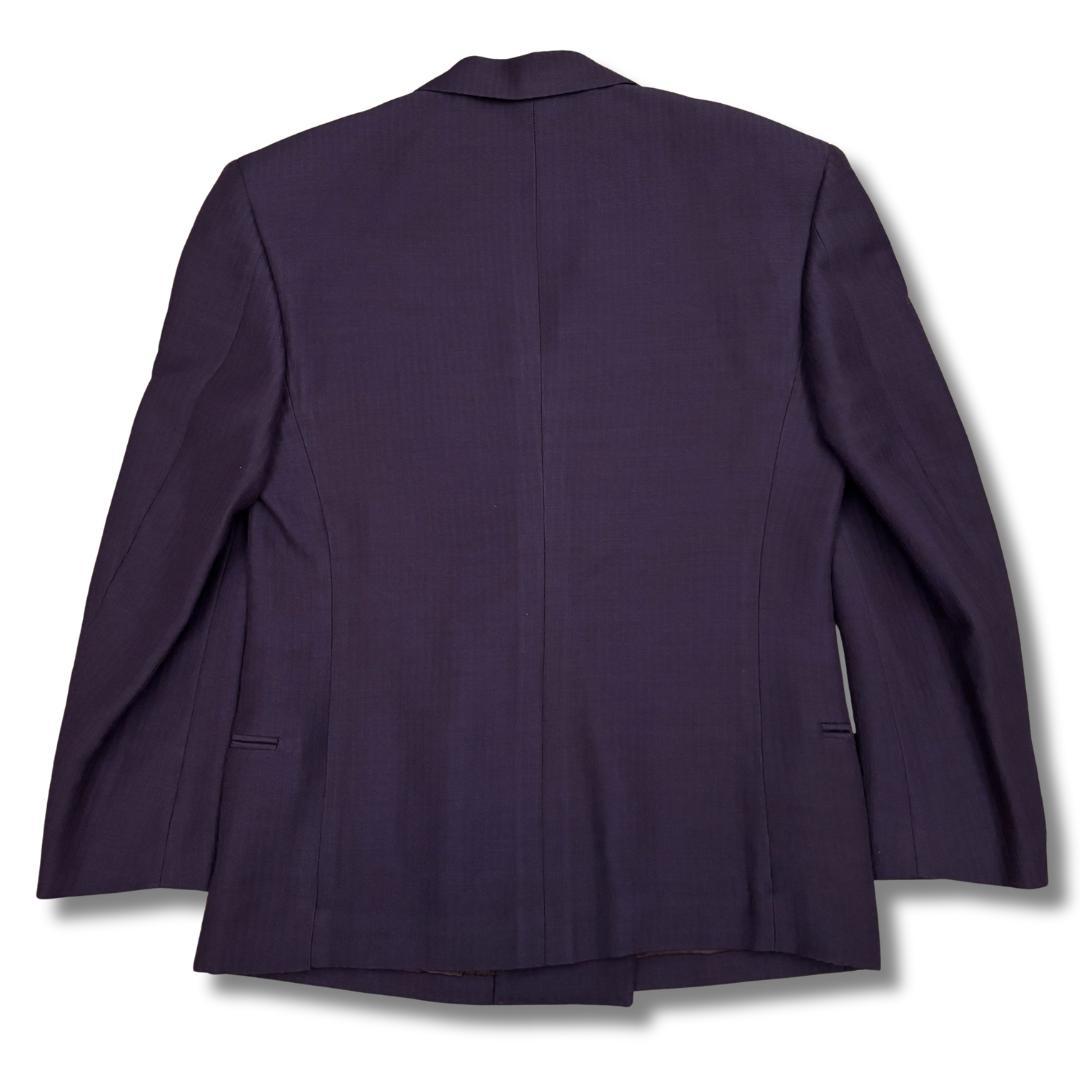 美品 BIGLIDUE ビリドゥーエ パープル セットアップ スーツ 44メンズ