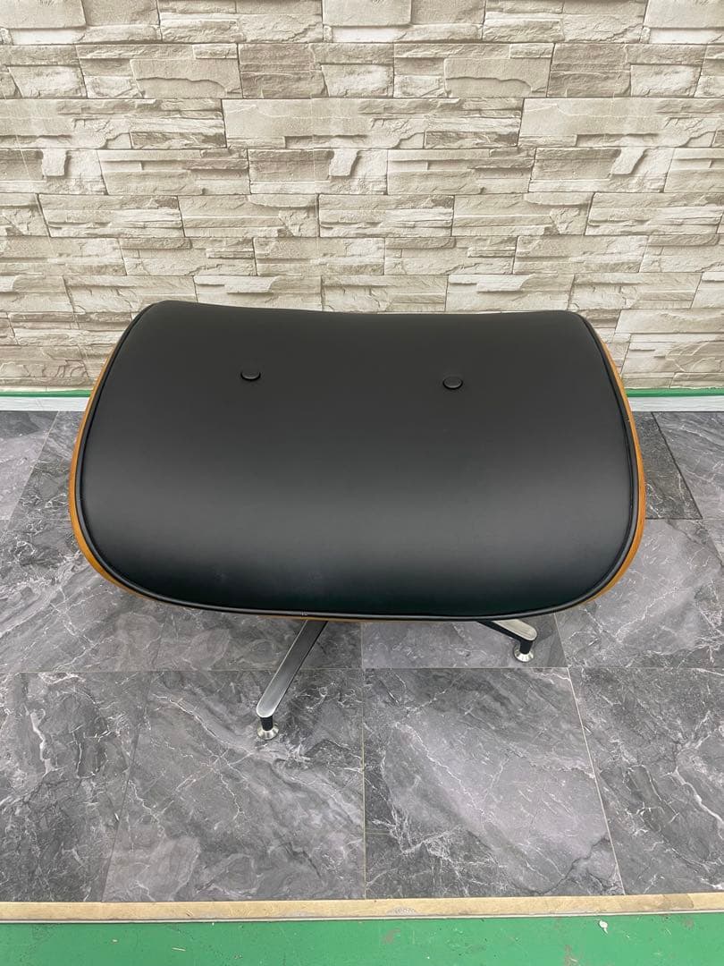 【美品】DORIS イームズラウンジチェア風 オットマン