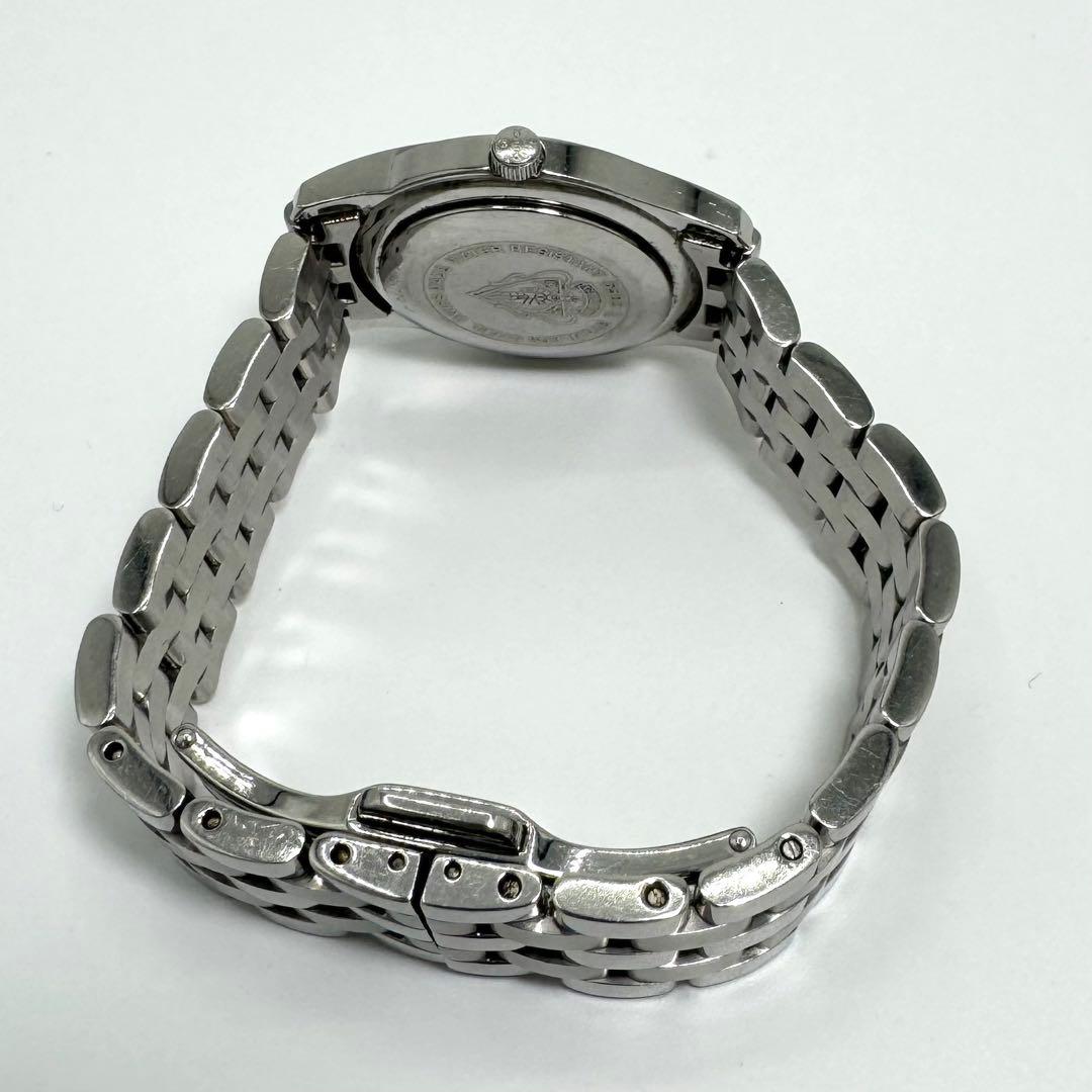 【美品】グッチ 5500L シェル文字盤 ダイヤ デイト 腕時計 レディース