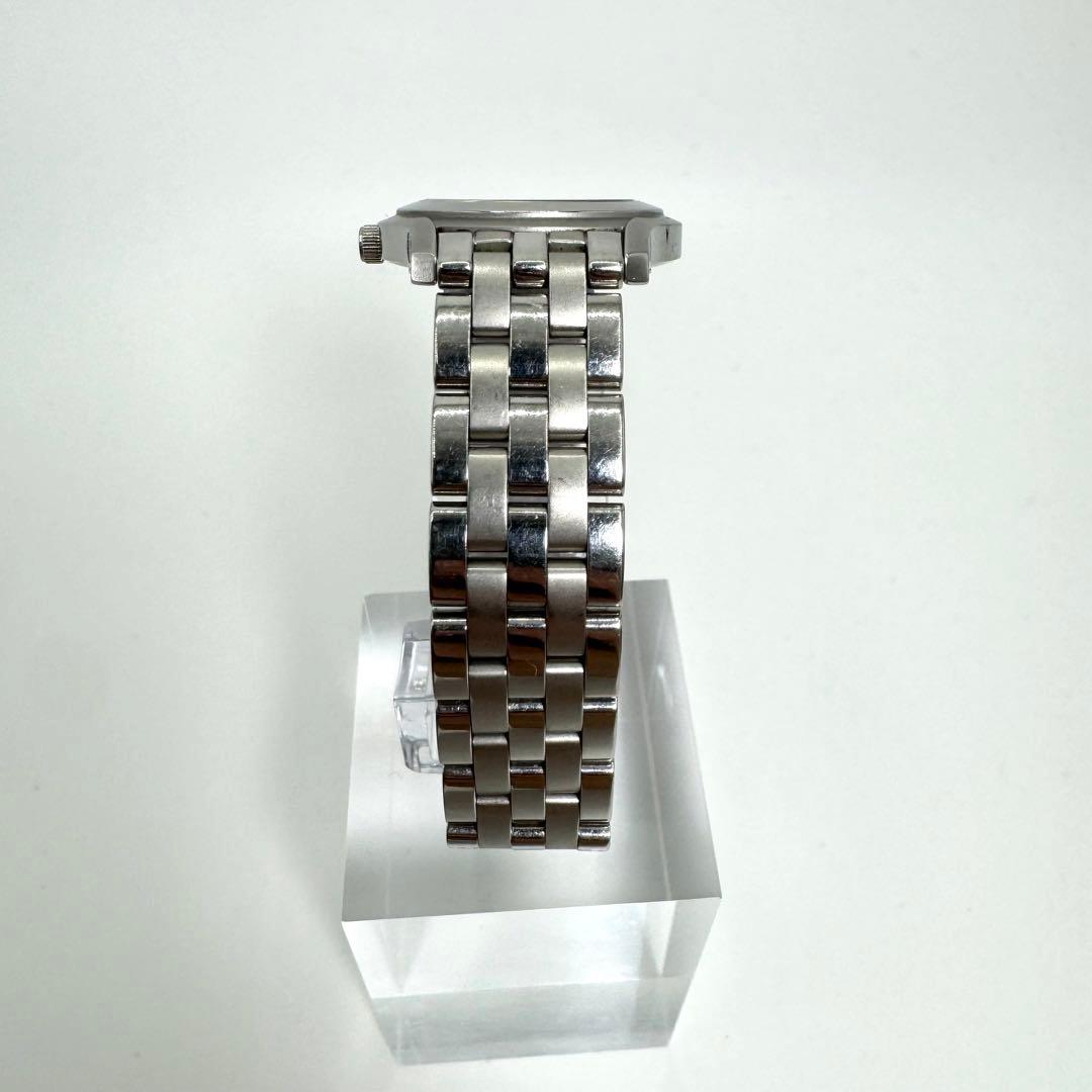 【美品】グッチ 5500L シェル文字盤 ダイヤ デイト 腕時計 レディース