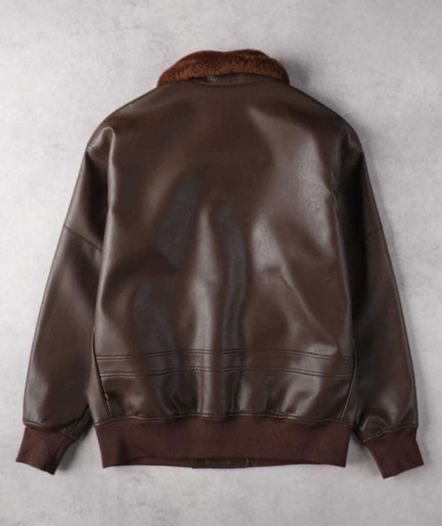 アルファ インダストリーズ　G1　レザージャケット　Ｌ【新品】ミリタリー