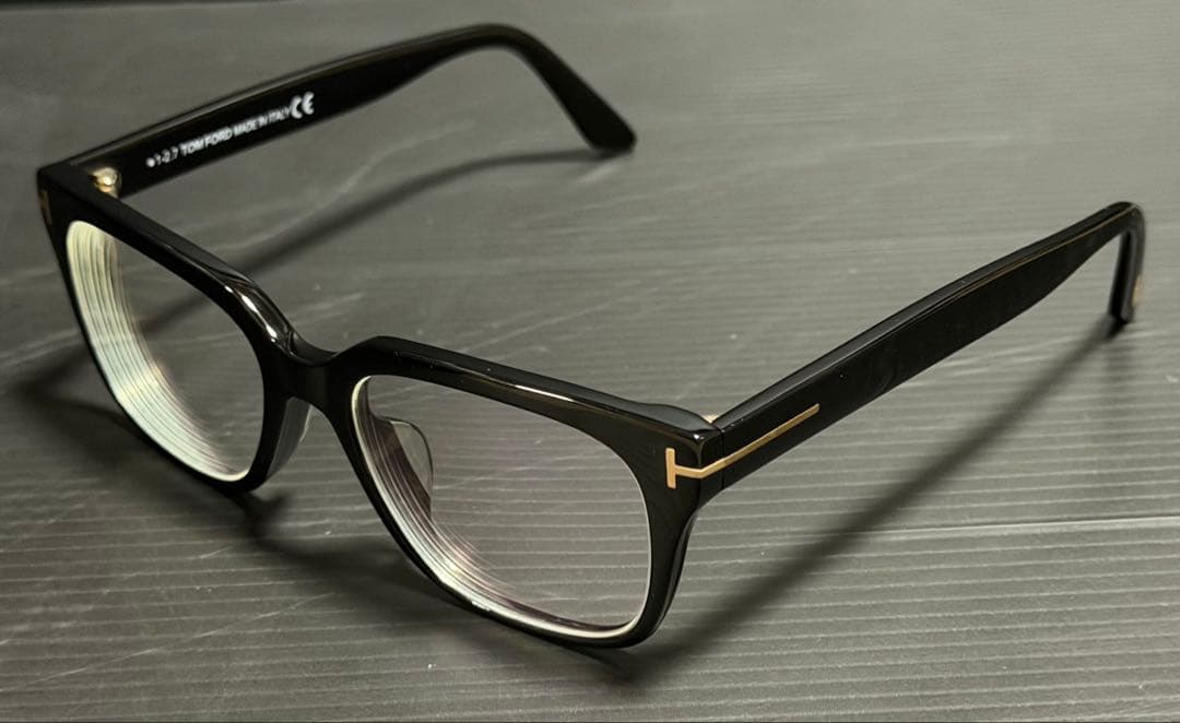 TOM FORD トムフォード メガネ TF5477-F 黒 アジアンフィット