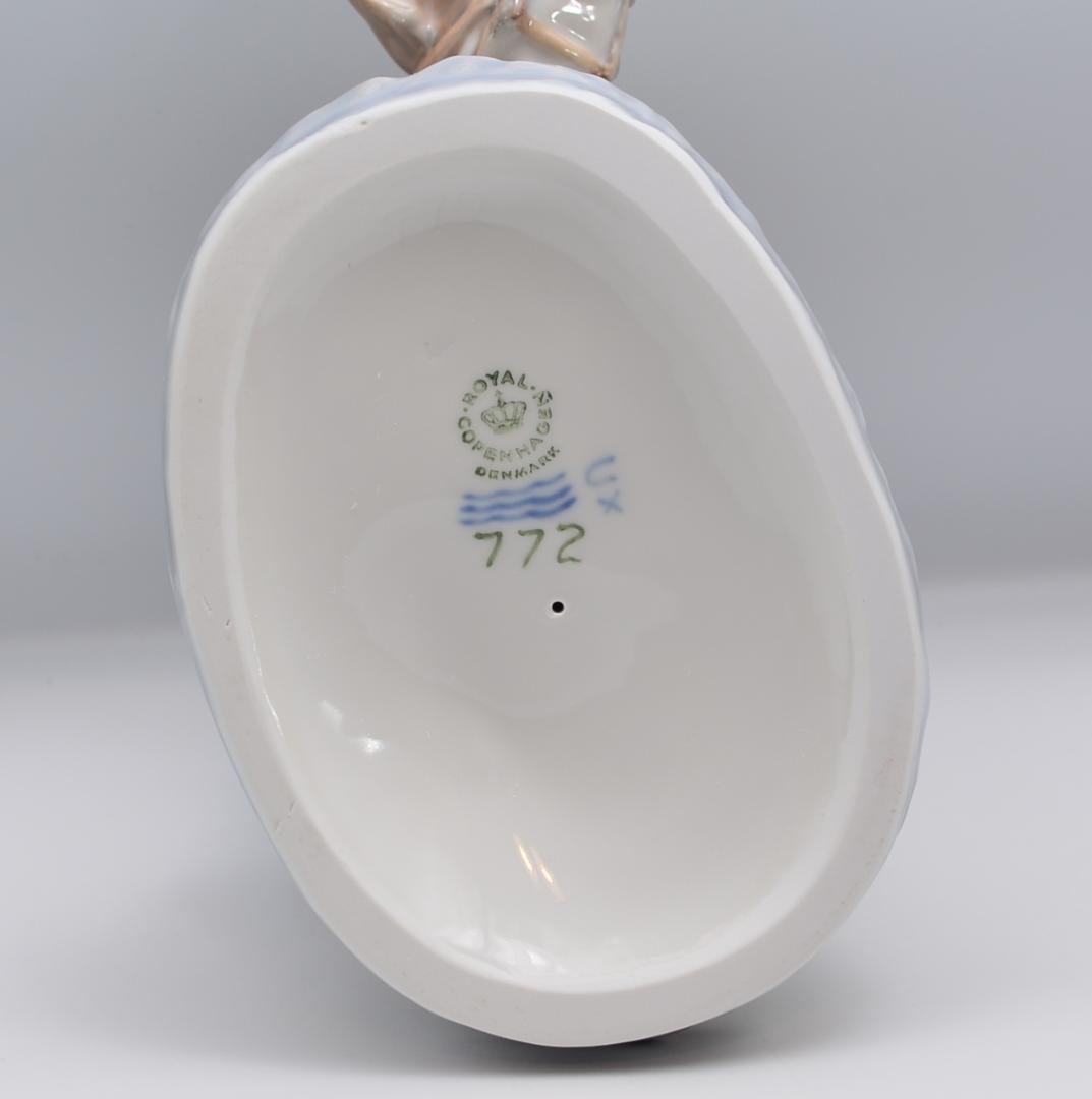 子牛を連れた少年　＃772　★ロイヤルコペンハーゲン　デンマーク　ヴィンテージ