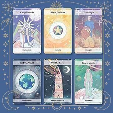 【正規品タロットカード】入手困難品☪︎海外美麗デッキ✨月と星・惑星・星座のデッキ