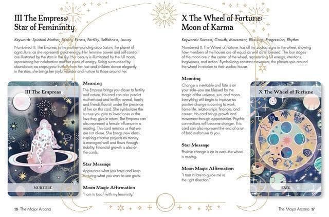 【正規品タロットカード】入手困難品☪︎海外美麗デッキ✨月と星・惑星・星座のデッキ