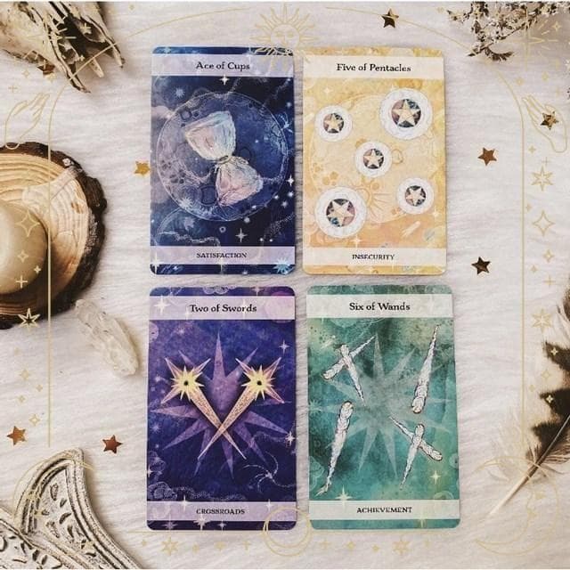 【正規品タロットカード】入手困難品☪︎海外美麗デッキ✨月と星・惑星・星座のデッキ