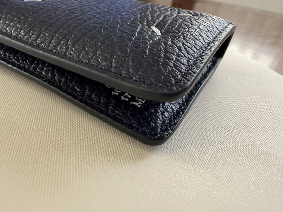 Maison Margiela マルジェラ　二つ折り　財布　ネイビー
