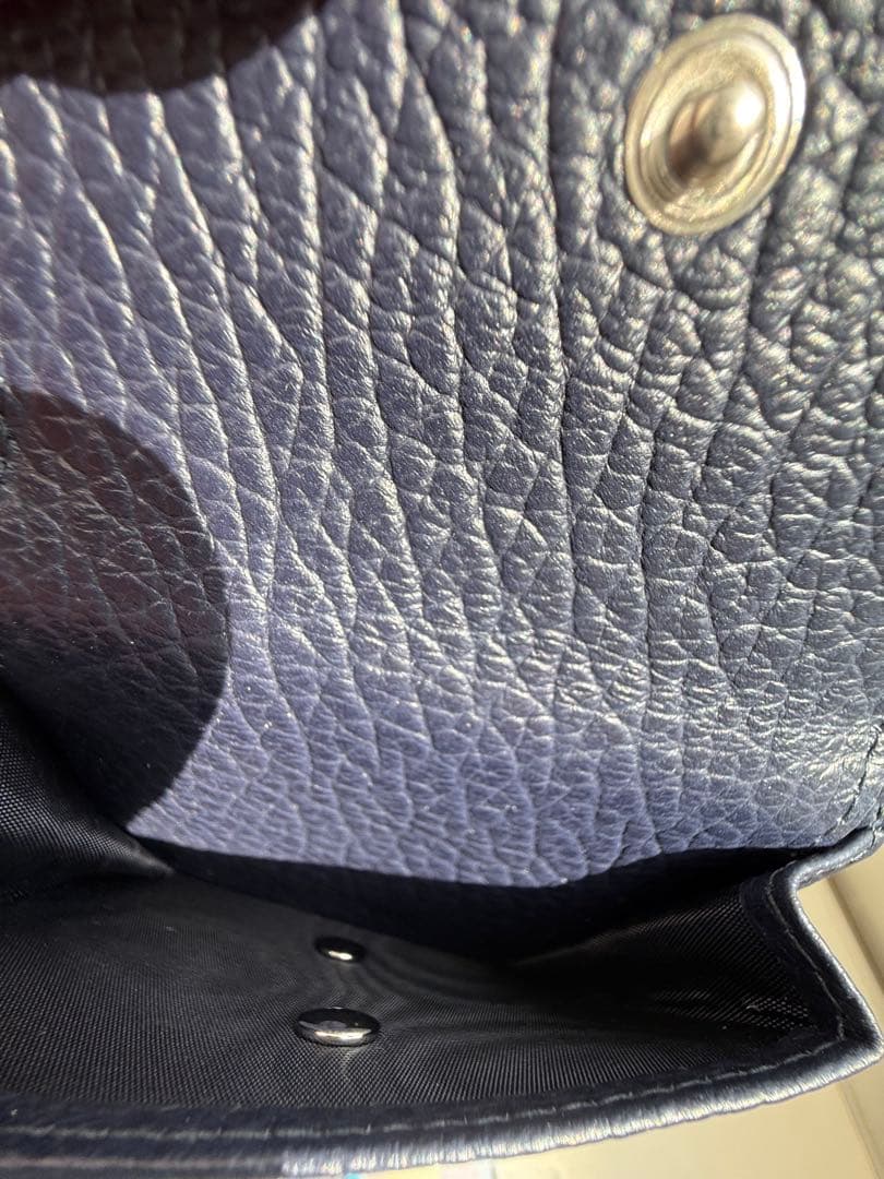 Maison Margiela マルジェラ　二つ折り　財布　ネイビー