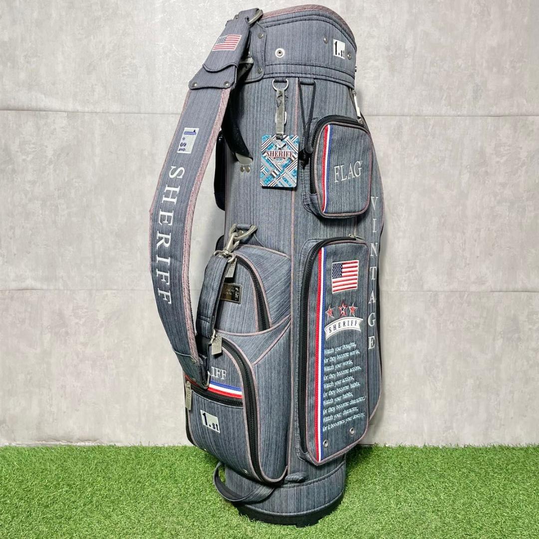 【激レア】シェリフ SHERIFF キャディバッグ ゴルフバッグ 100個限定