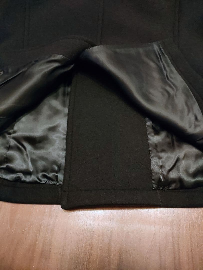 PEARLYGATES パーリーゲイツ ダブルブレストピーコート 89 ブラック