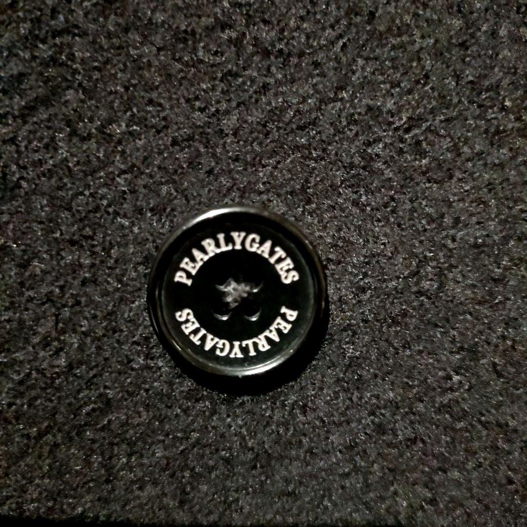 PEARLYGATES パーリーゲイツ ダブルブレストピーコート 89 ブラック