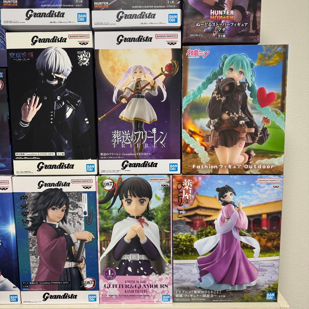 ワンピース/鬼滅/H×H/フリーレン/猫猫 他人気作品 プライズ16体まとめ売り