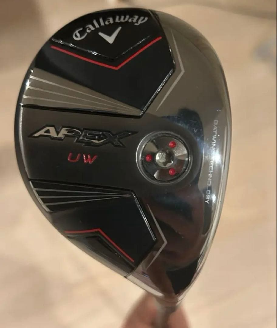 【美品】キャロウェイ APEX UW 21° NXブラック50S