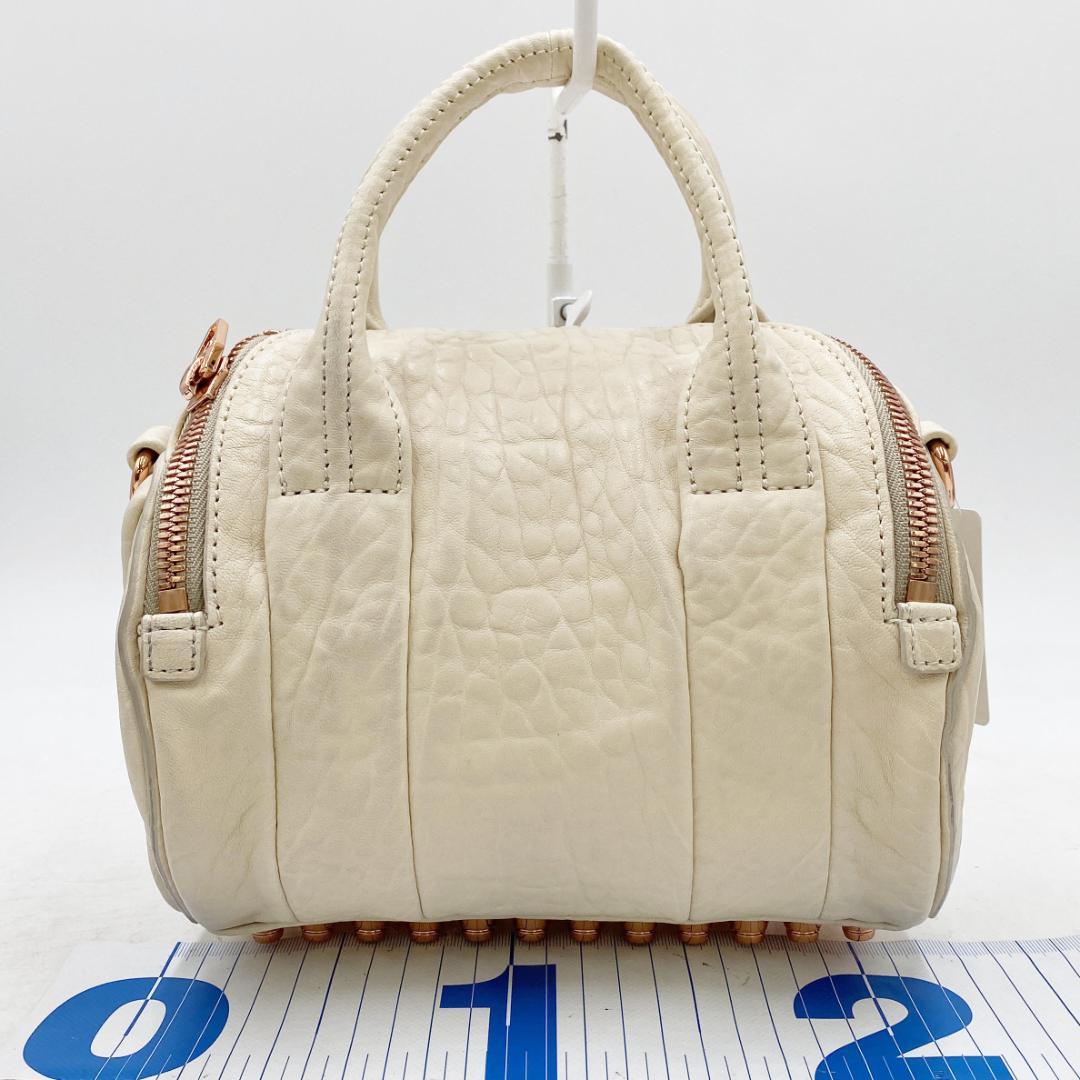 アレキサンダーワン 2WAY ショルダーバッグ ハンドバッグ レザー スタッズ