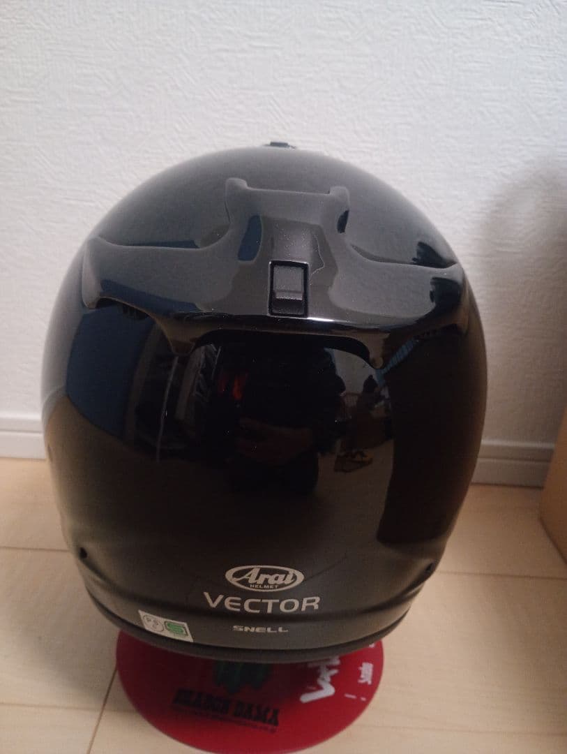 Arai VECTOR ブラック Sサイズ（55-56cm）中古 経年劣化あり