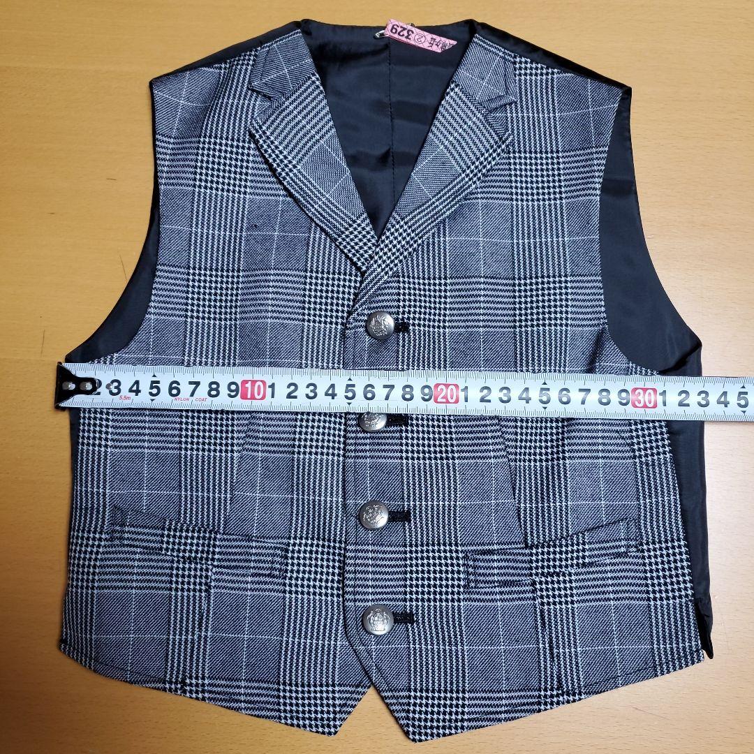 ワンダーファクトリー　フォーマル　スリーピース　オンワード樫山　110　卒服