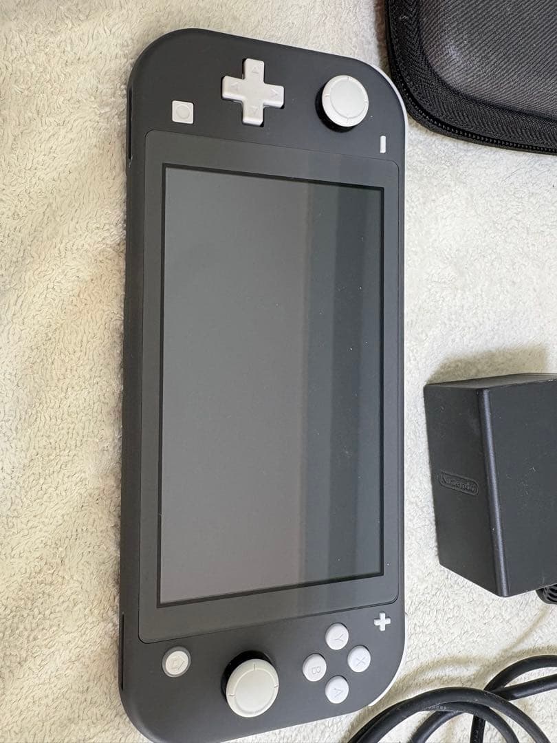 Nintendo Switch Lite グレー 本体　ゲームソフト付き