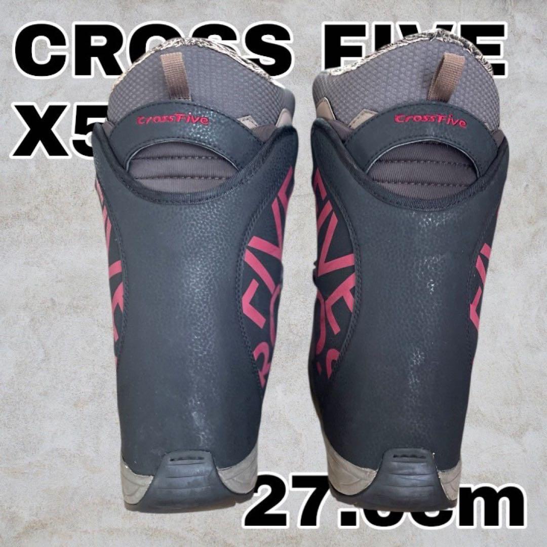 X5 crossfive 現Fluxスノーボードブーツ　27.0cm