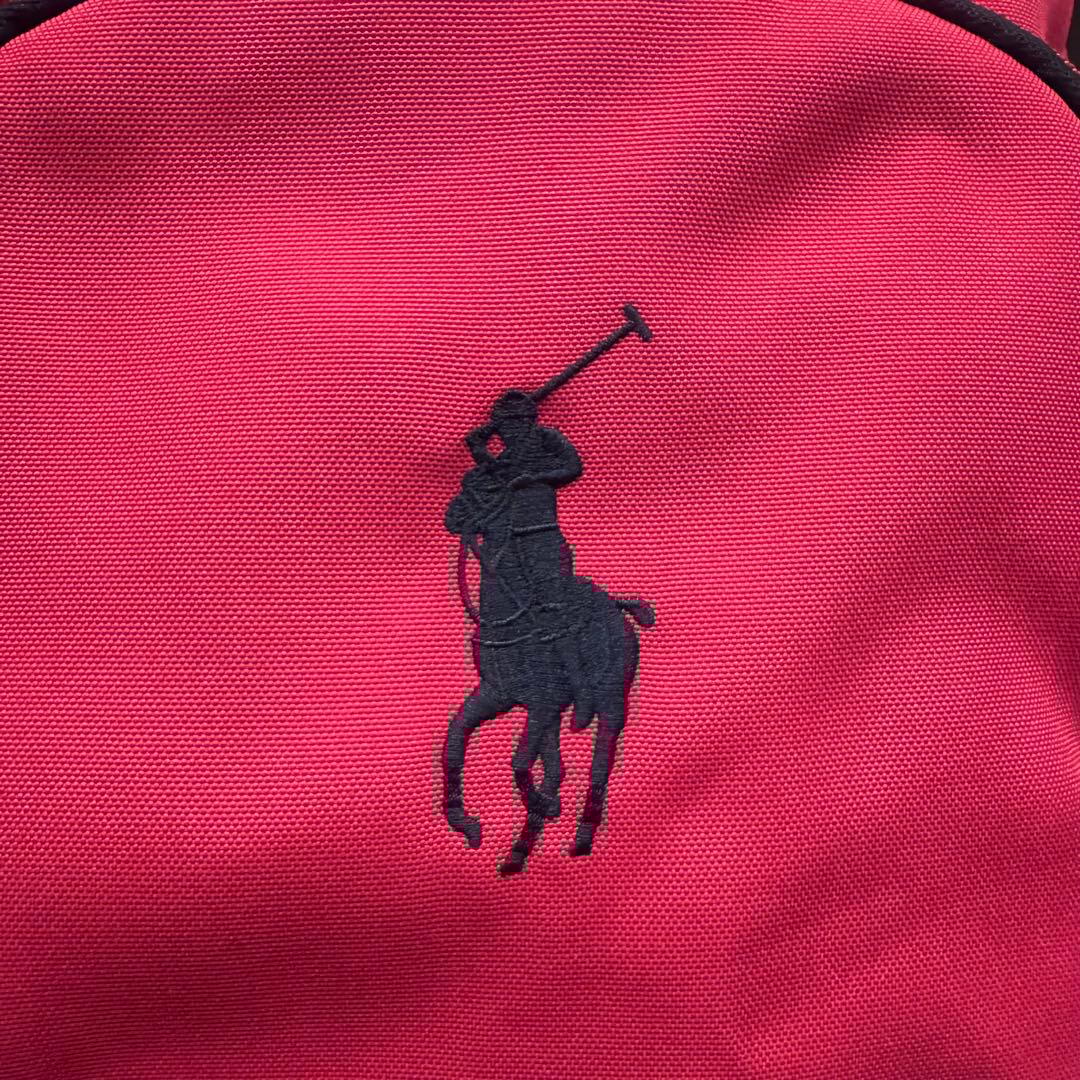 美品　POLO ラルフローレン　バックパック ピンク ビッグポニー リュック