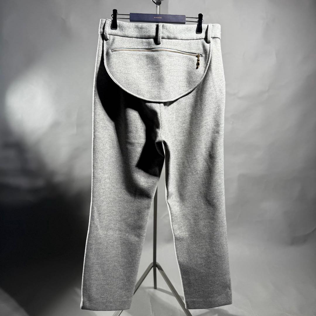 新品未使用品 RANDY Paul メルトンスラックス size2 ライトグレー