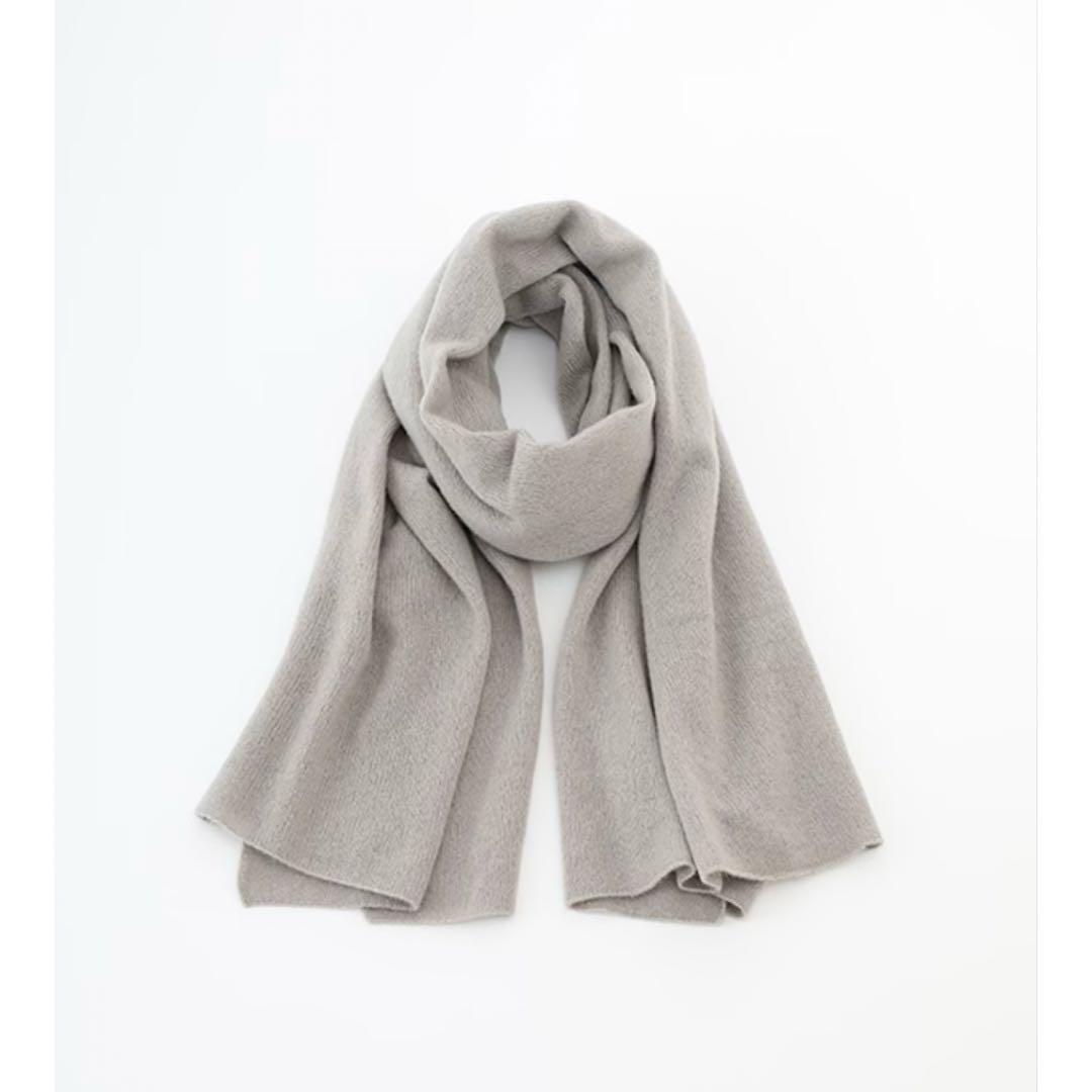 evam eva カシミヤストール（クリーニング済み）