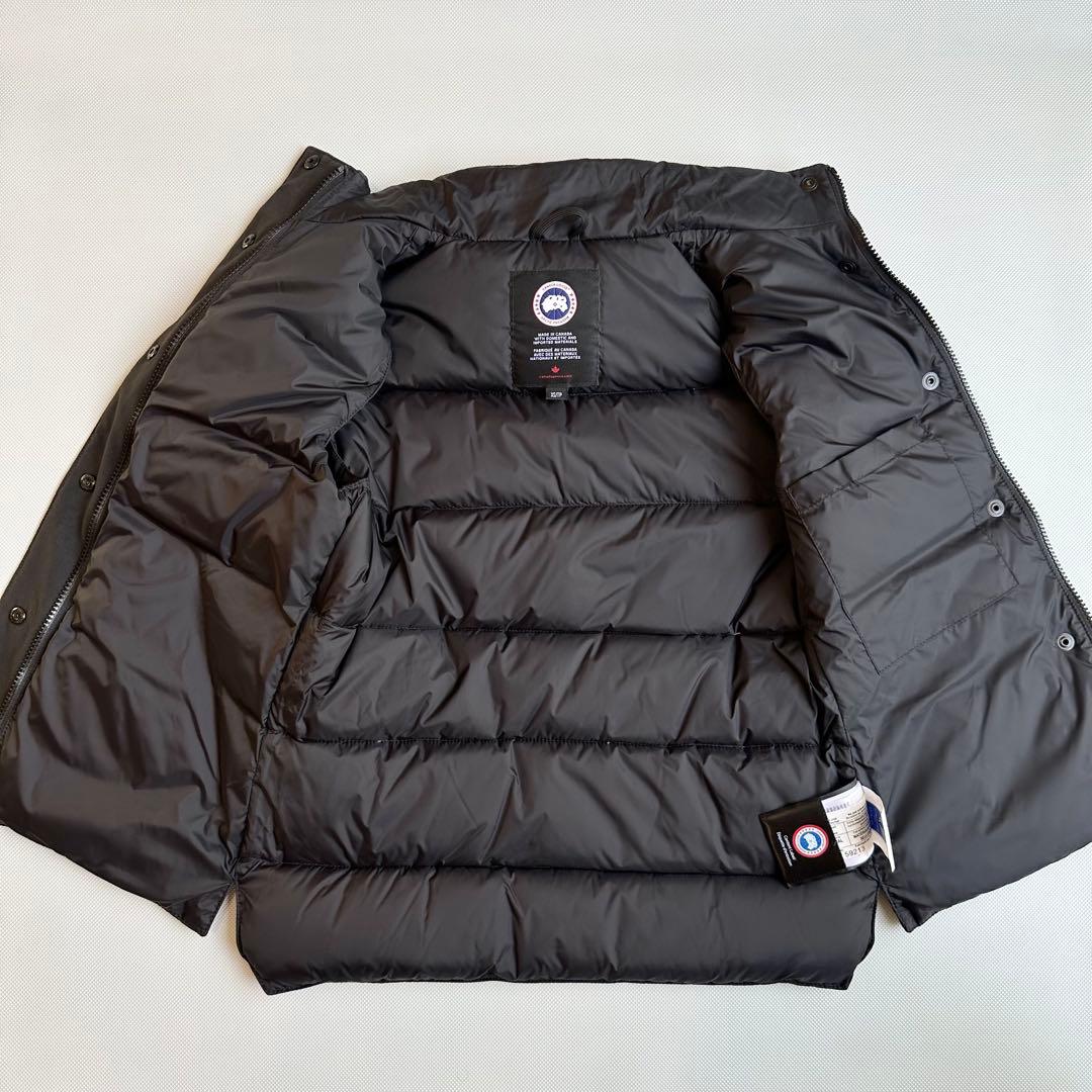 極美品 カナダグース フリースタイル ダウンベスト レディース XS ブラック