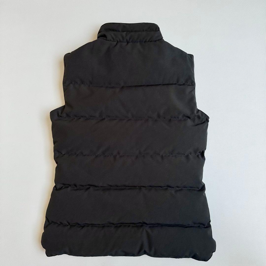 極美品 カナダグース フリースタイル ダウンベスト レディース XS ブラック