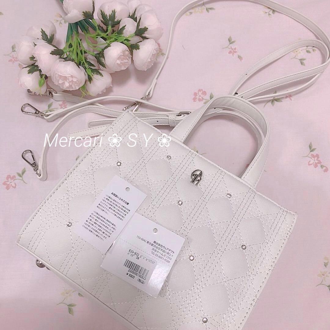 ❤︎4点セット❤︎ pium、量産型、ビジューバッグ、honey mew