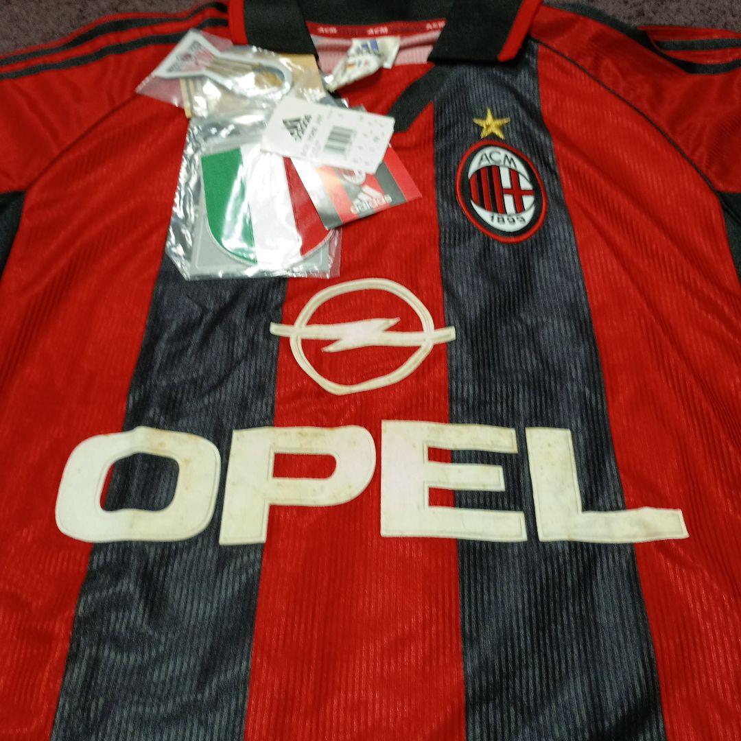 研*中様 AC Milan 1998-1999 ホームウェア　ビアホフ