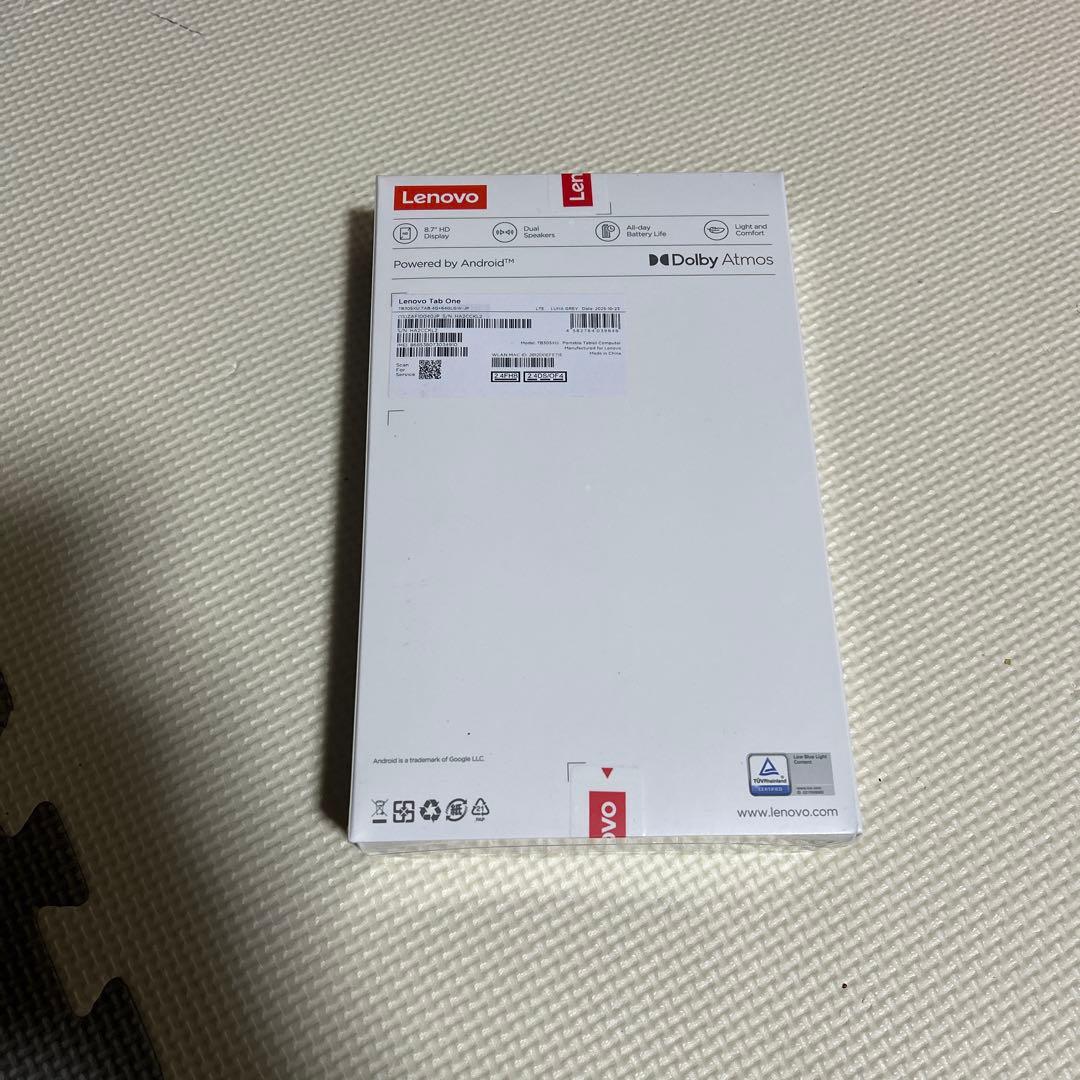 未開封 Lenovo Tab One ZAF00066JP タブレット ＋ケース