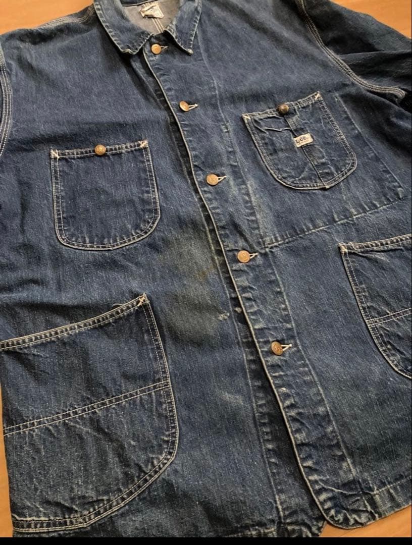 Lee 60s 70s 91-J JELT DENIM デニムカバーオール　46