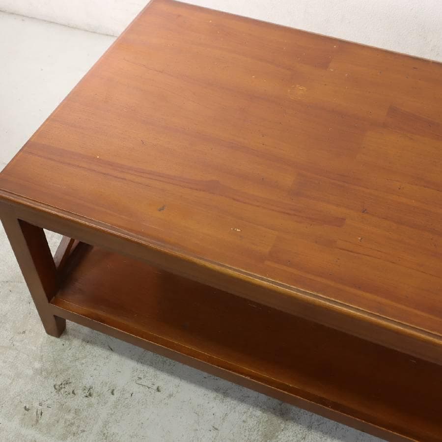 スキャンティーク KORS コース チーク無垢 センターテーブル クロス装飾