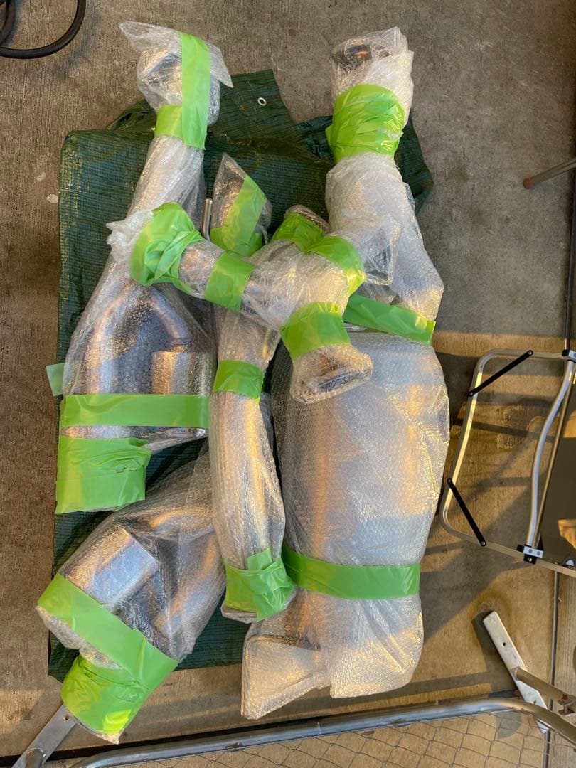 ROJAM DTM サイド出し チタンブルー プラド150