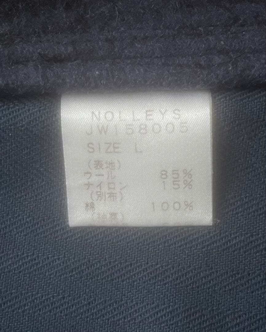 WOOLRICH ウールコート ネイビー チェック柄