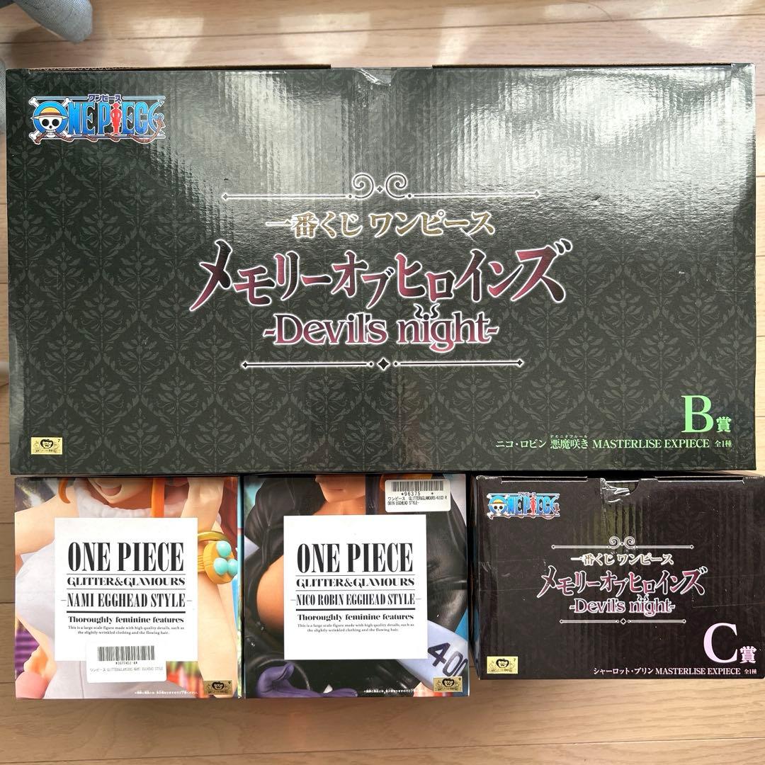 一番くじ ワンピース メモリーオブヒロインズ B賞 C賞 ＋プライズ2点セット