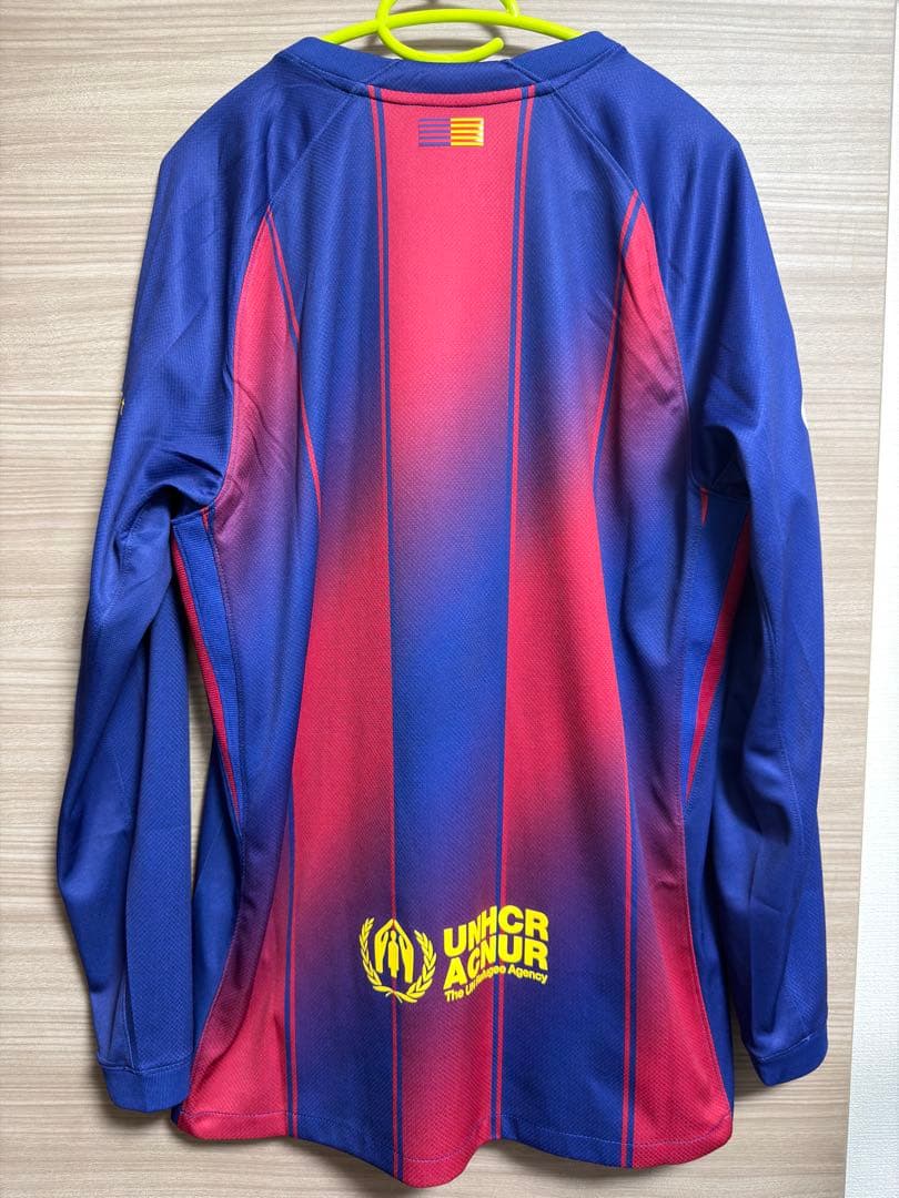 25-26　FCバルセロナ　ユニフォーム　長袖