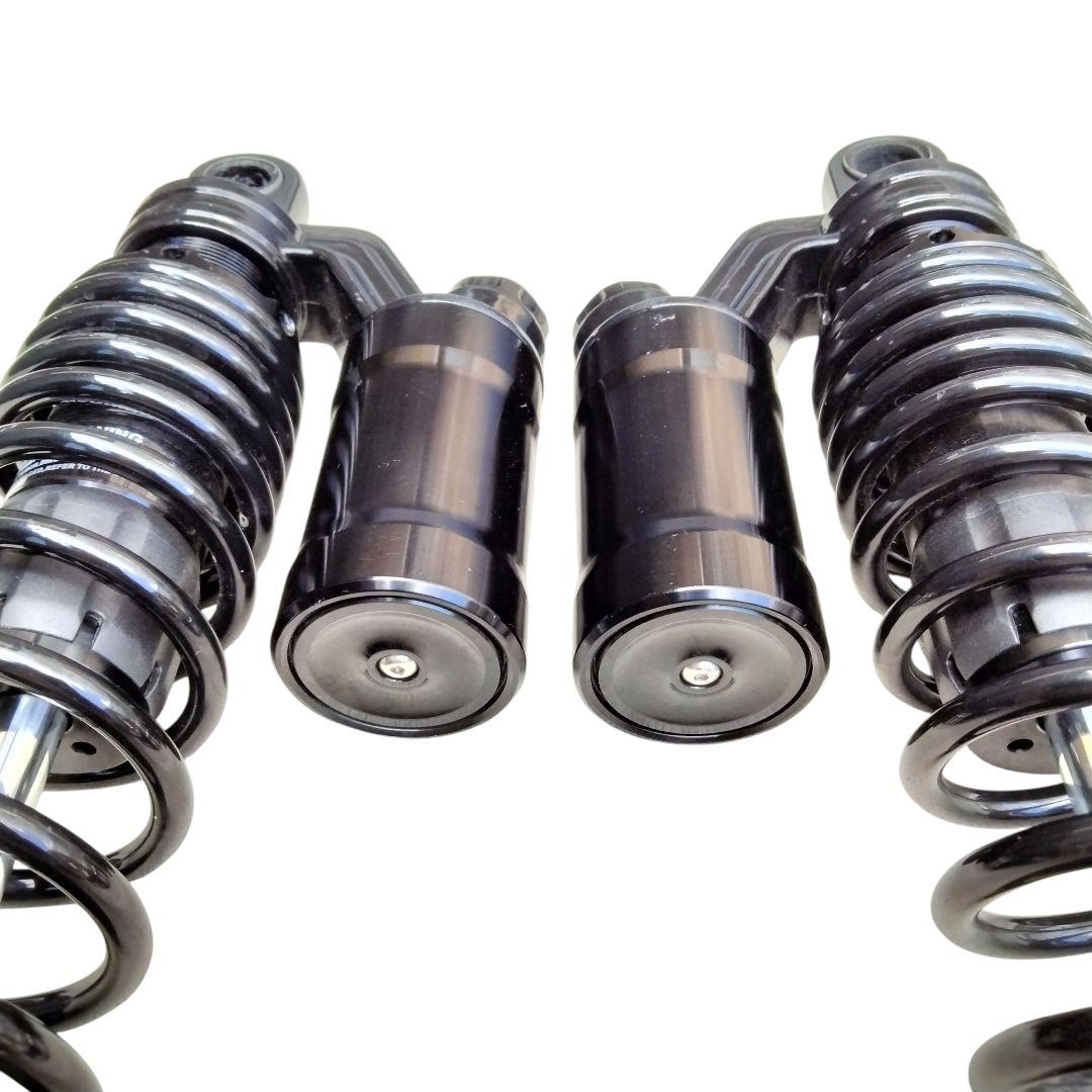 オーリンズタイプ汎用リアサスペンション黒340mmゼファー、CB、インパルス等に