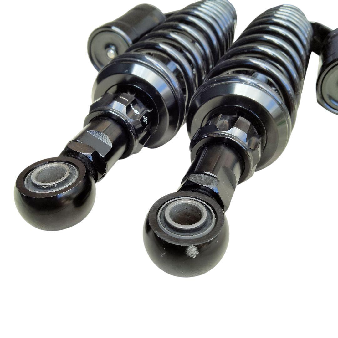 オーリンズタイプ汎用リアサスペンション黒340mmゼファー、CB、インパルス等に