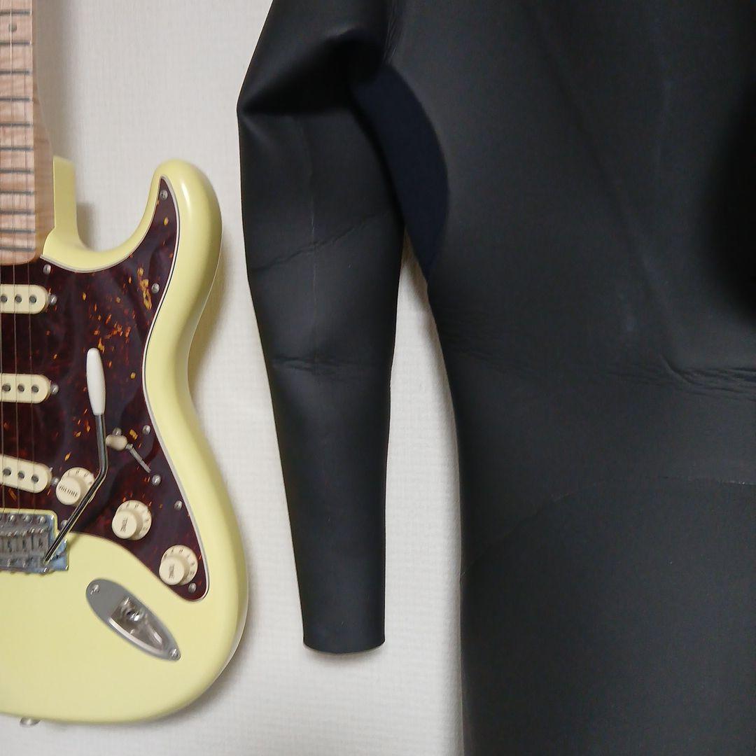 ブラック フルスーツ ウェットスーツ5×3ミリXL