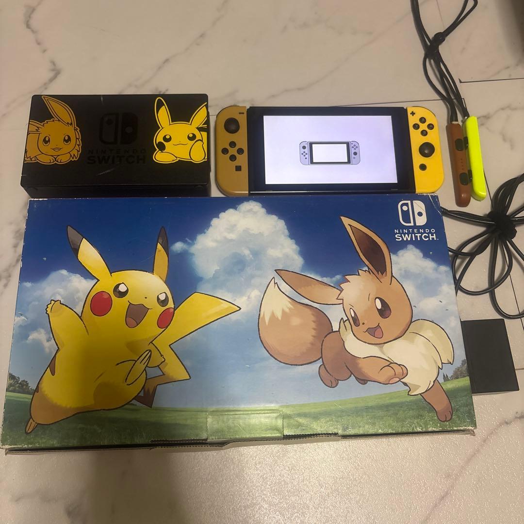 値下げ！ジャンク品［限定品］ポケットモンスターイーブイSwitch本体送料無料