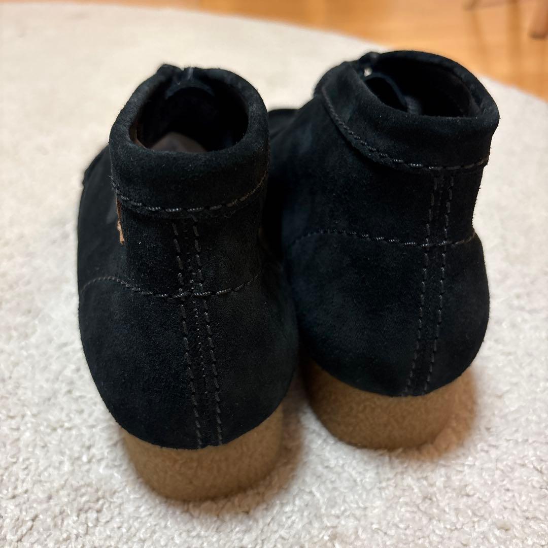 Clarks『クラークス』黒 スエード ワラビーシューズ
