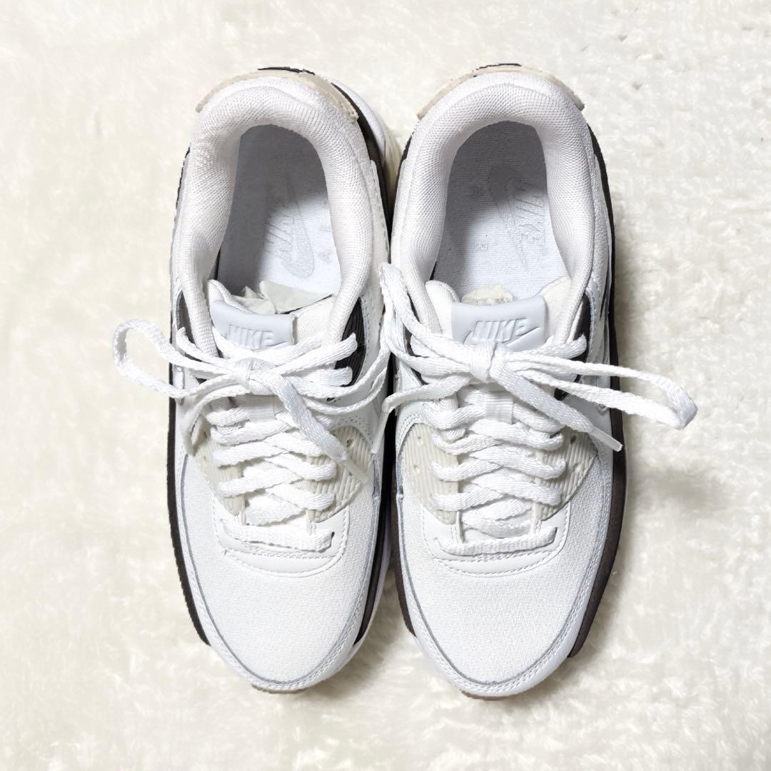 【美品】NIKE ナイキ　エアマックス 90 LV8 スニーカー　厚底　23.5