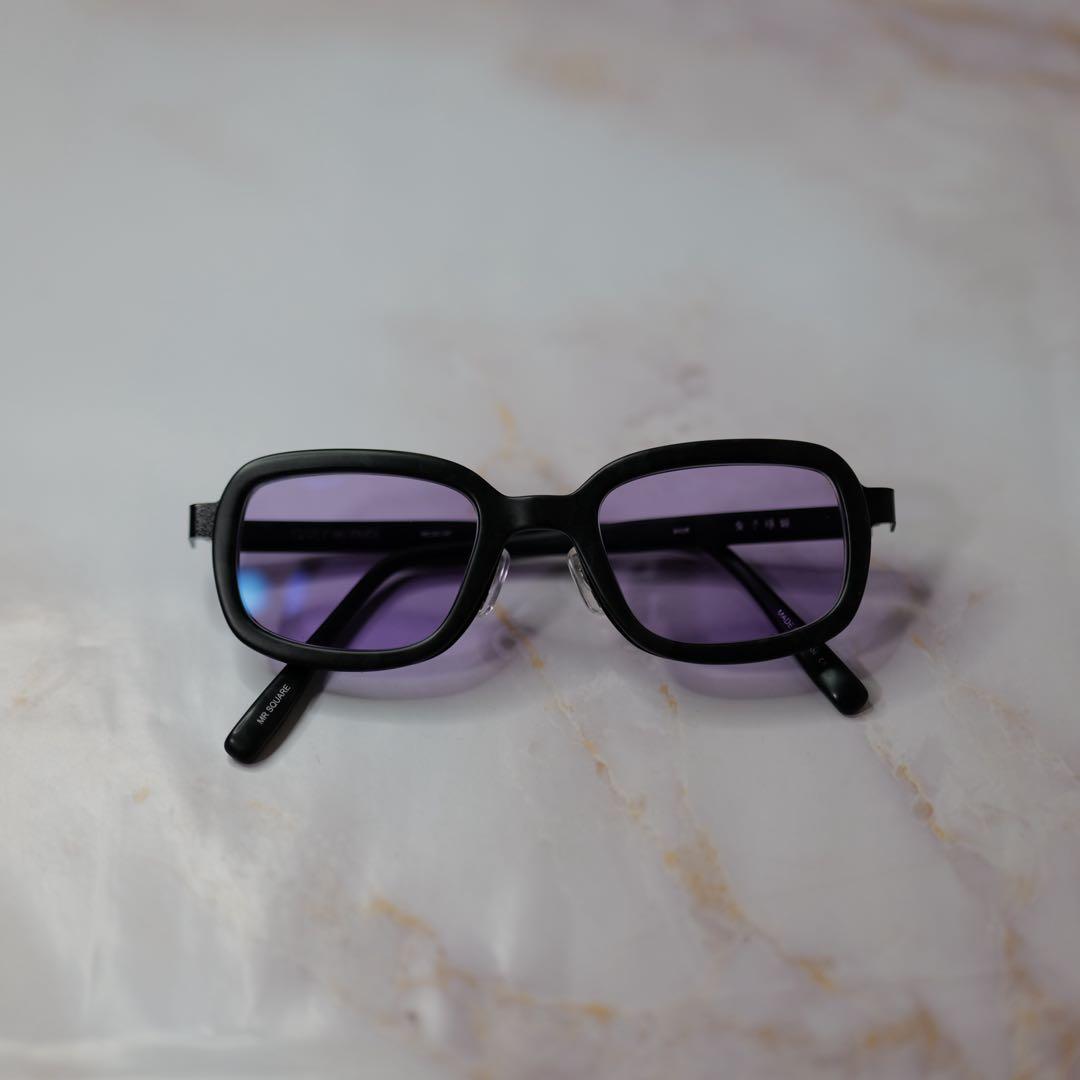 issey miyake 金子眼鏡 スクエア Y2K コラボ サングラス レア