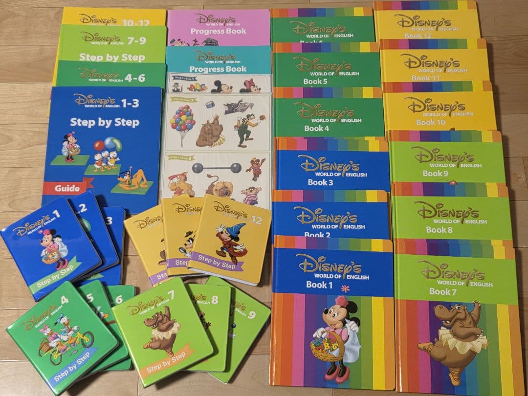 【お買得】DWE ディズニー英語システム メインプログラム DVDメート付