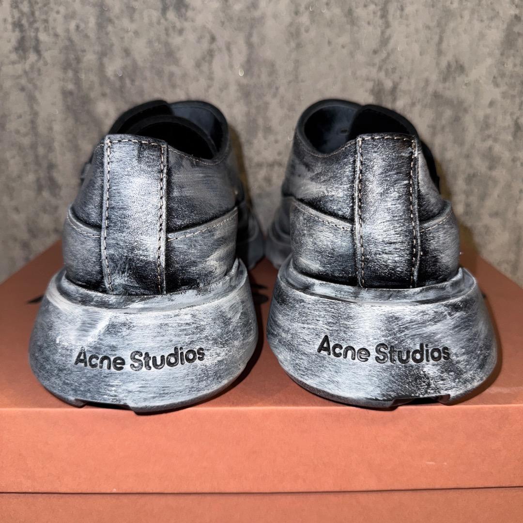 新品　がーくん着用　17万円　Acne Studios ダービーレザーシューズ