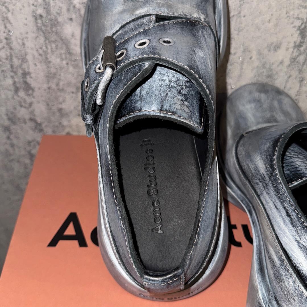 新品　がーくん着用　17万円　Acne Studios ダービーレザーシューズ