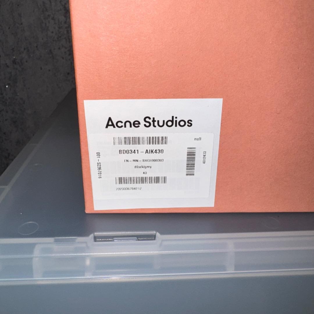 新品　がーくん着用　17万円　Acne Studios ダービーレザーシューズ
