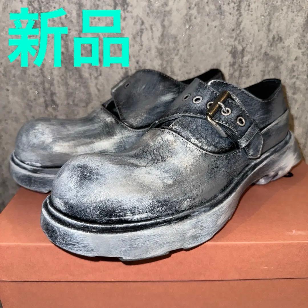 新品　がーくん着用　17万円　Acne Studios ダービーレザーシューズ