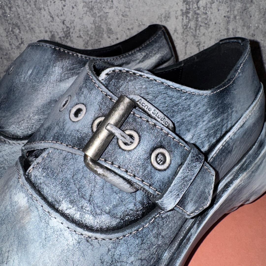 新品　がーくん着用　17万円　Acne Studios ダービーレザーシューズ
