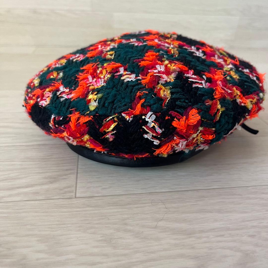 【未使用品】GUCCI グッチ ベレー帽 希少デザイン 箱付き レディース S